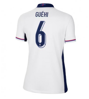 England Marc Guehi #6 Replika Hjemmebanetrøje Dame EM 2024 Kortærmet